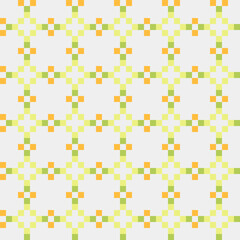 Abstract Cross Pattern generative computational art illustration