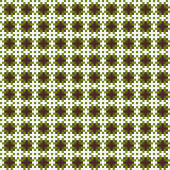 Fototapeta premium Abstract Cross Pattern generative computational art illustration