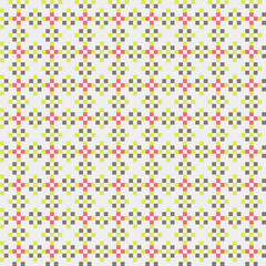 Abstract Cross Pattern generative computational art illustration