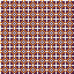 Abstract Cross Pattern generative computational art illustration