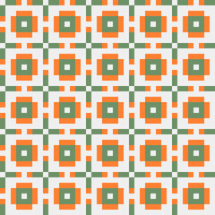 Abstract Cross Pattern generative computational art illustration