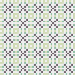 Abstract Cross Pattern generative computational art illustration