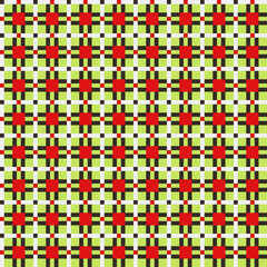 Abstract Cross Pattern generative computational art illustration