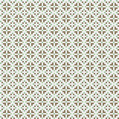 Abstract Cross Pattern generative computational art illustration