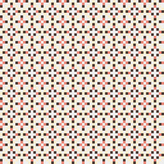 Abstract Cross Pattern generative computational art illustration