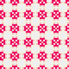 Abstract Cross Pattern generative computational art illustration