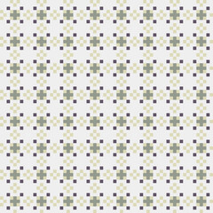 Fototapeta premium Abstract Cross Pattern generative computational art illustration