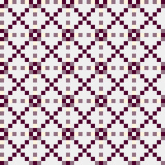 Abstract Cross Pattern generative computational art illustration