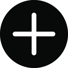 Plus vector icon vector