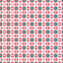 Abstract Cross Pattern generative computational art illustration