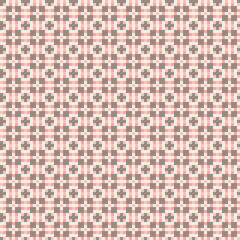 Abstract Cross Pattern generative computational art illustration