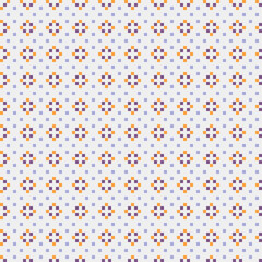 Abstract Cross Pattern generative computational art illustration
