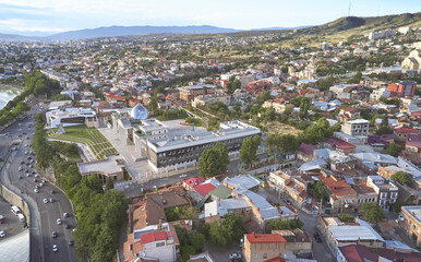 Obraz premium President palace in Georgia Tbilisi