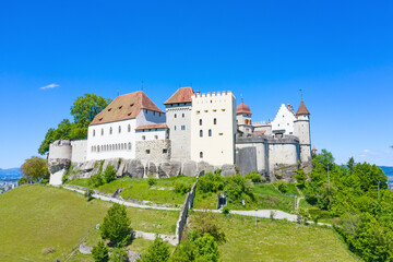 Fototapeta na wymiar Lenzburg castle