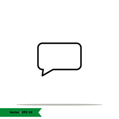 Fototapeta premium Chat Speech Bubble Icon Vector Logo Template Illustration Design. Vector EPS 10.