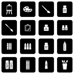 painting tools icon vector sign symbol