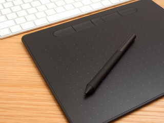 ペンタブレットとキーボード