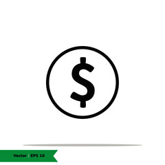 Money, Coin Icon Illustration. Currency Money Sign Symbol. Vector Icon EPS 10