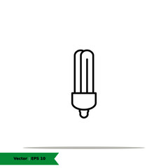 Light Bulb Icon Illustration Logo Template. Light Sign Symbol. Vector Line Icon EPS 10