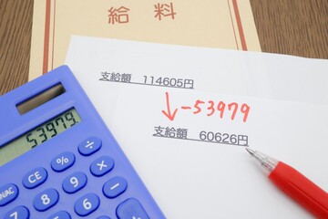 給与支給額の減少