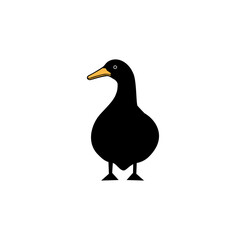 Duck design illustration , suitable for your design needs, T-shirt, logo, illustration, animation, etc.