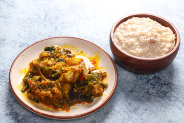 Lotte fish with payesh