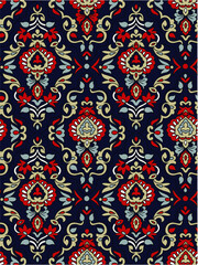 Geometric flower Design pattern on  background