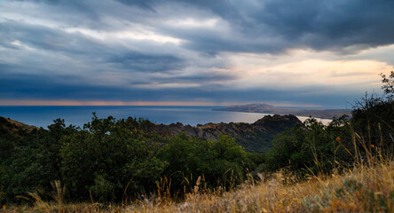 Crimea sea mountains Nature of Crimea Beautiful places of Crimea