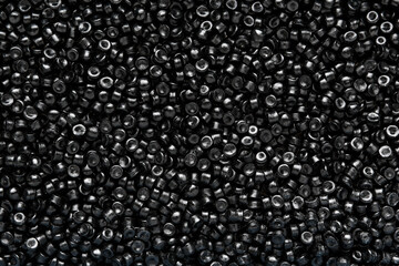 Black plastic, polymer pellets for the production of plastic products