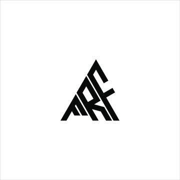 F R F letter logo abstract creative design. F R F unique design