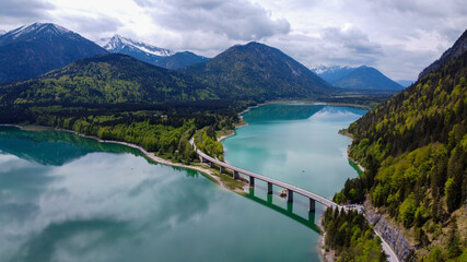 lake in the mountains
