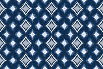 Abstract ethnic geometric design for background or Embroidery or wallpaper. Native pattern