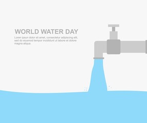 design about world water day