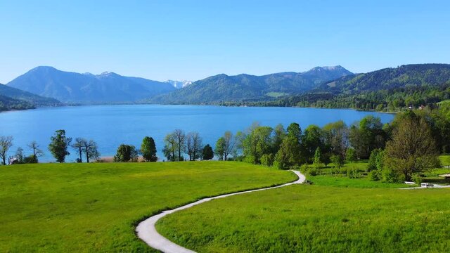 Tegernsee in Bayern, Deutschland