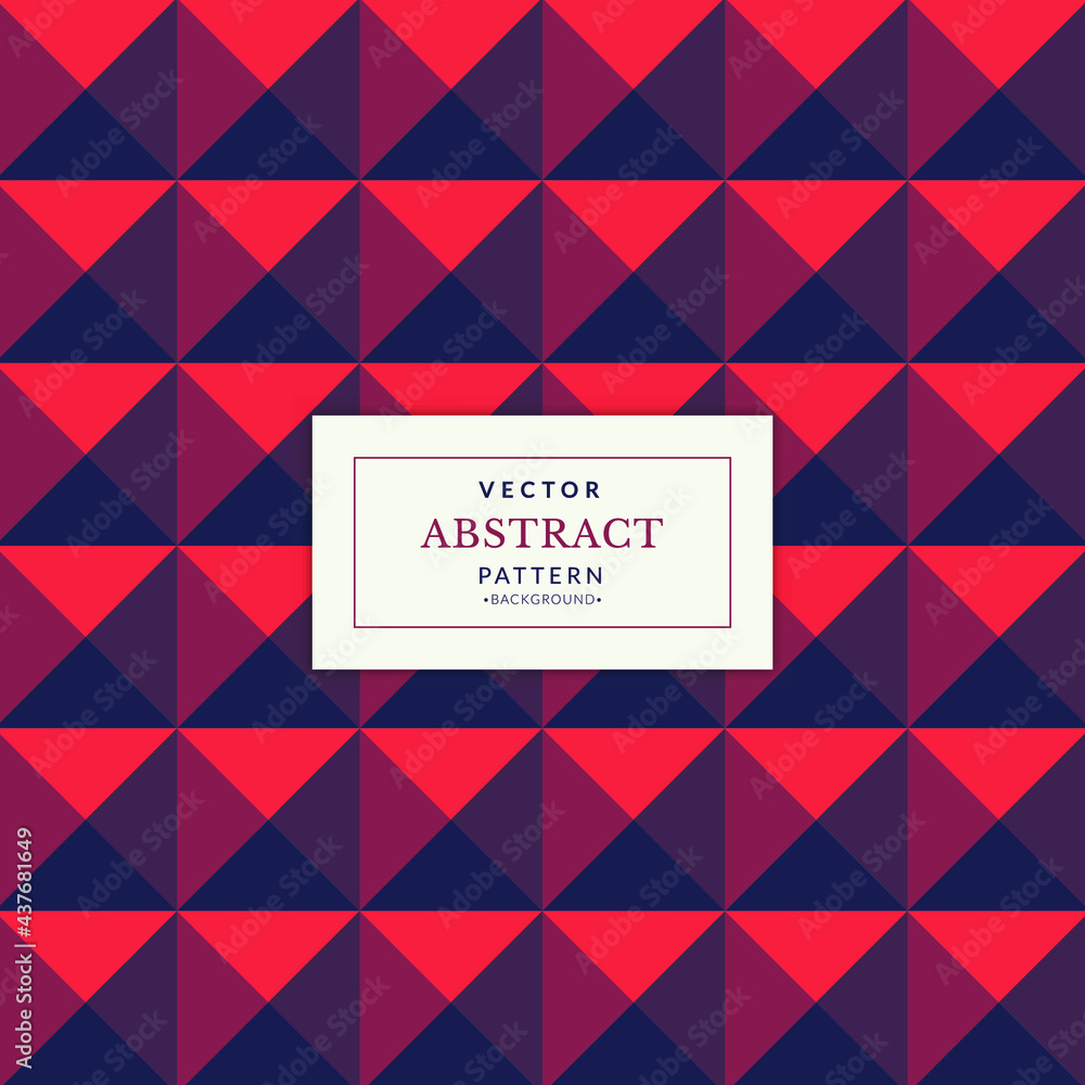 Poster abstract background with triangles. abstract seamless pattern. abstract square geometric seamless pa