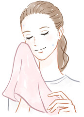 洗顔のイメージ