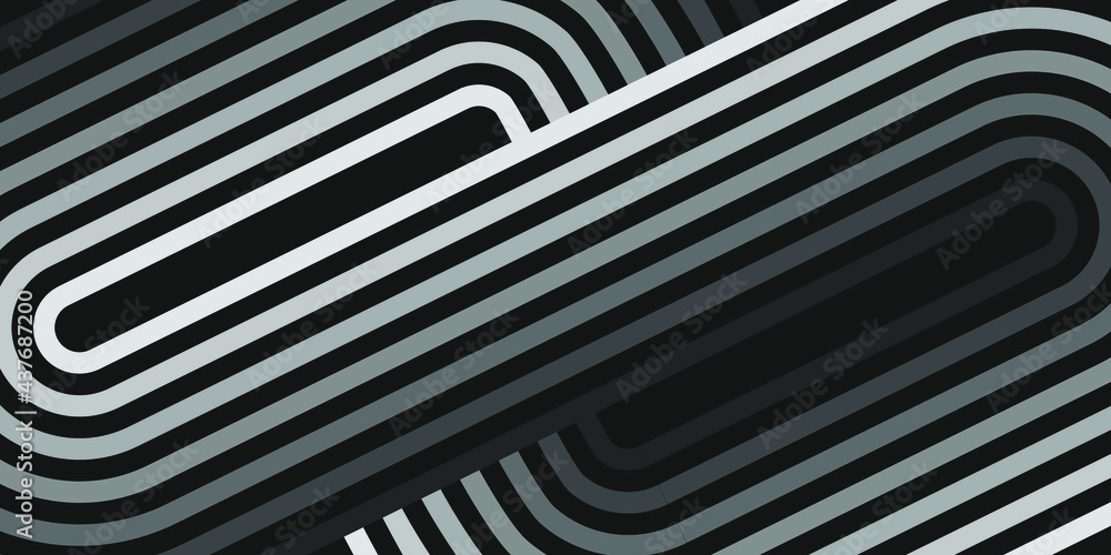 Poster minimalistic style. balance concept. abstract vector modern geometric background with lines.