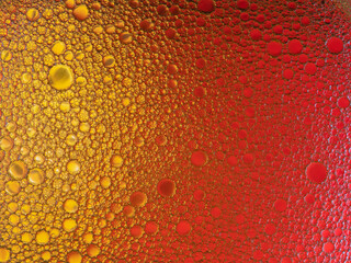 Mosaic of colored bubbles