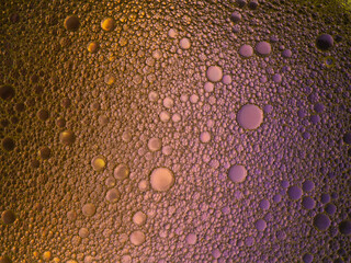 Mosaic of colored bubbles