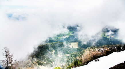 Auf dem weg zum Kehlsteinhaus auf dem Obersalzberg