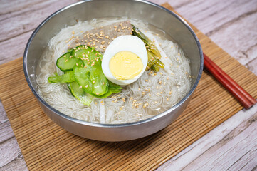 Hamheung-style cold buckwheat noodles, Korean food 'Hamheung naengmyeon'