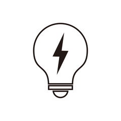 bulb lamp icon vector illustration design