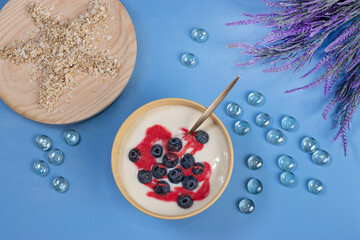 Desayuno saludable de verano