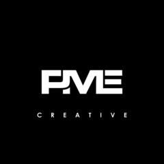 PME Letter Initial Logo Design Template Vector Illustration