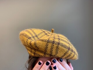 Boina, gorro, moda. 