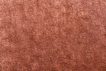 background of an old creased paper, top view