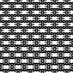 vector seamless pattern with triangular elements. abstract ornament for wallpapers and backgrounds. Black and white colors.
