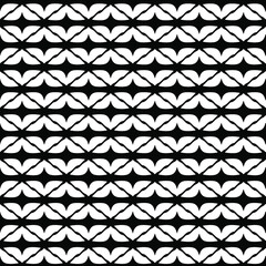 vector seamless pattern with triangular elements. abstract ornament for wallpapers and backgrounds. Black and white colors.
