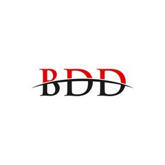BDD swoosh horizon initials, letter corporate logo designs inspiration