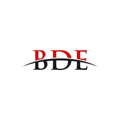 BDE swoosh horizon initials, letter corporate logo designs inspiration